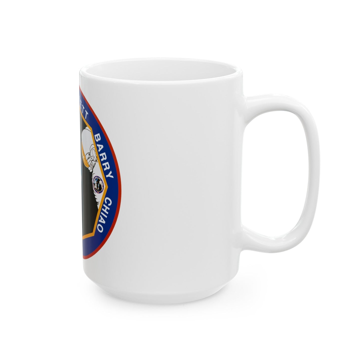 STS 72 (NASA) White Coffee Mug-The Sticker Space