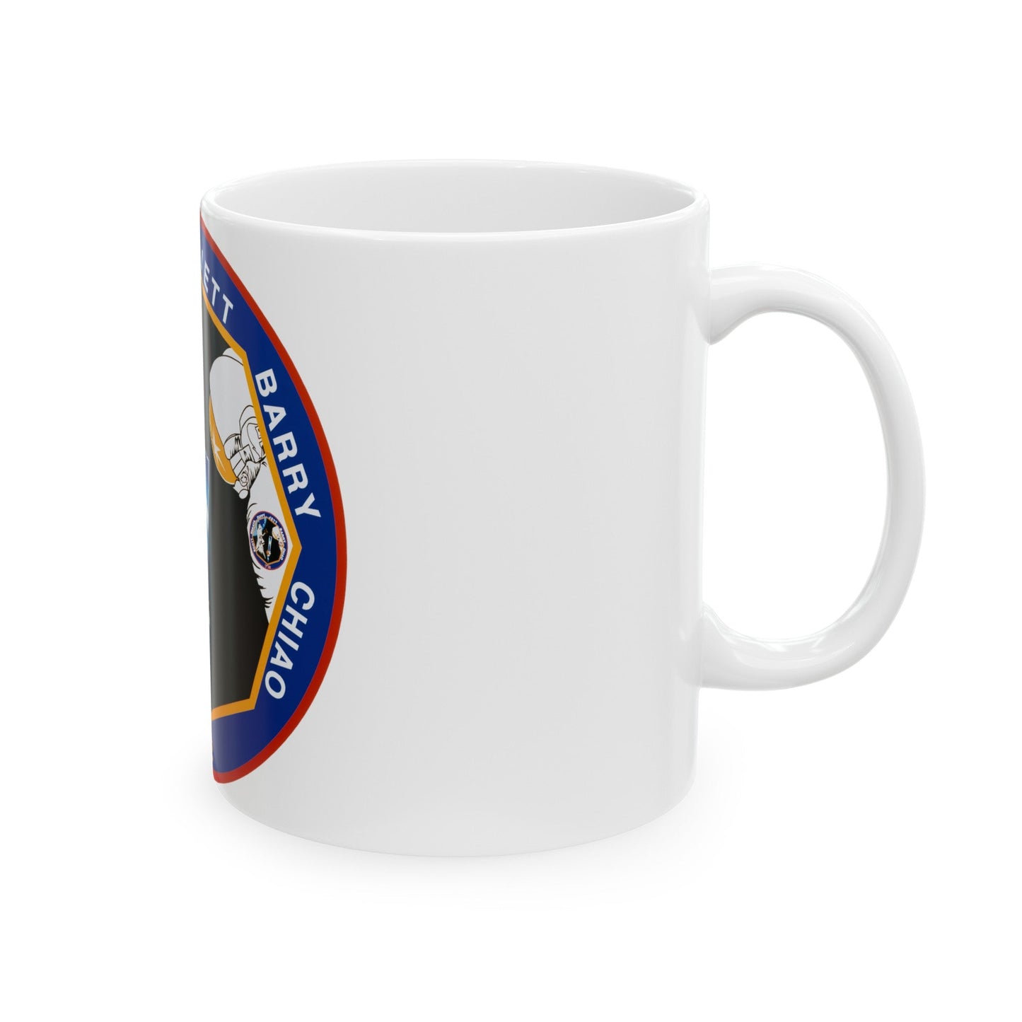 STS 72 (NASA) White Coffee Mug-The Sticker Space