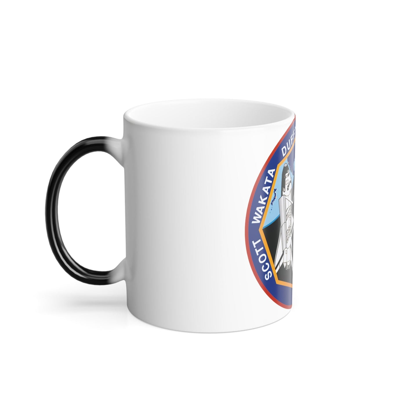 STS 72 Patch NASA - Color Changing Mug 11oz-11oz-The Sticker Space