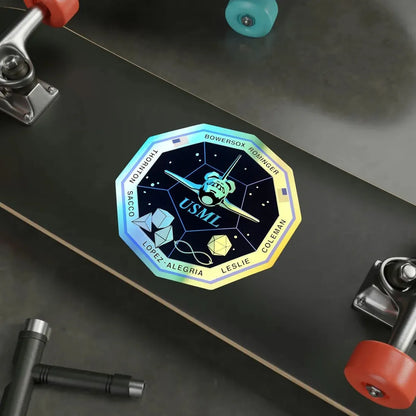 STS 73 (NASA) Holographic STICKER Die-Cut Vinyl Decal - The Sticker Space