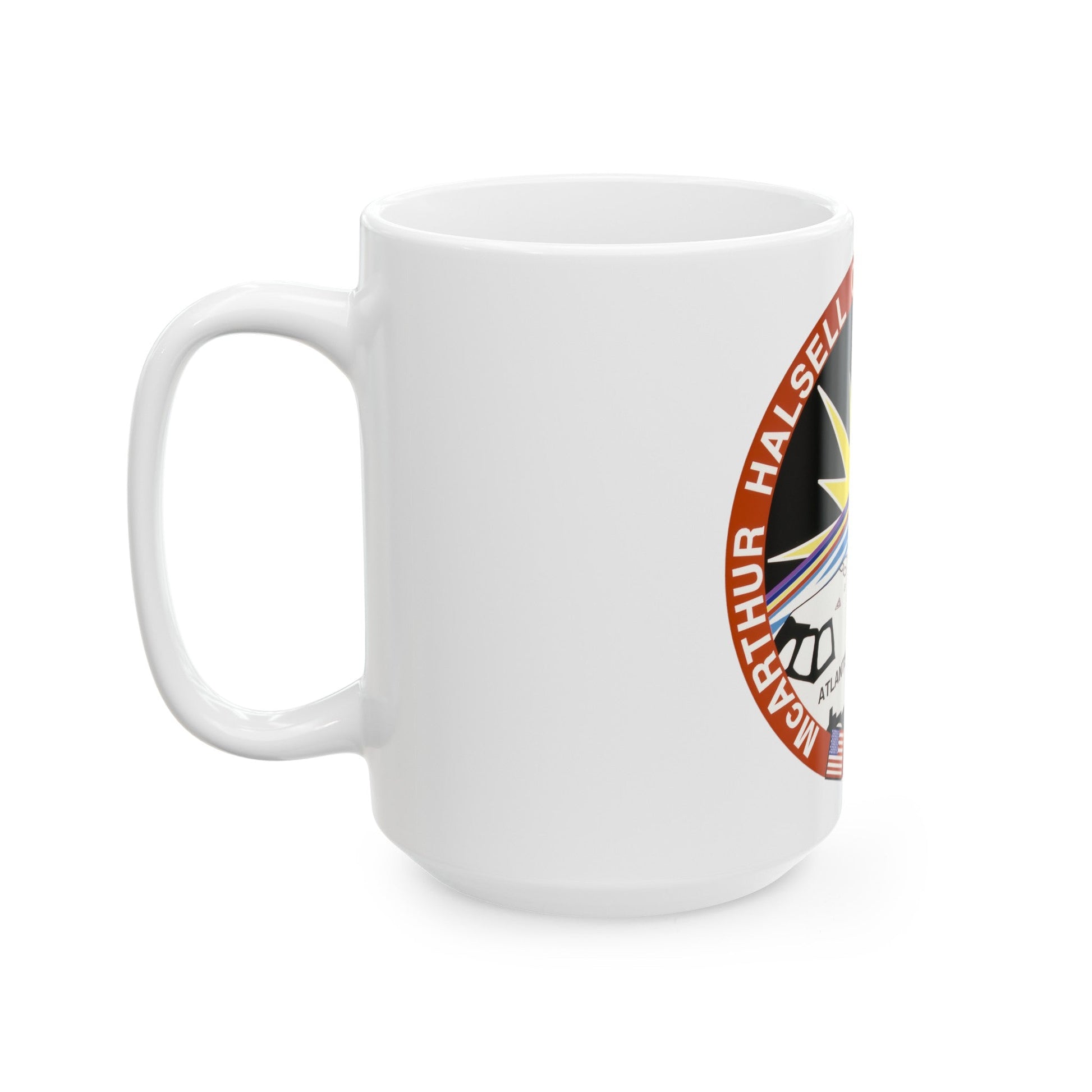 STS 74 (NASA) White Coffee Mug-The Sticker Space