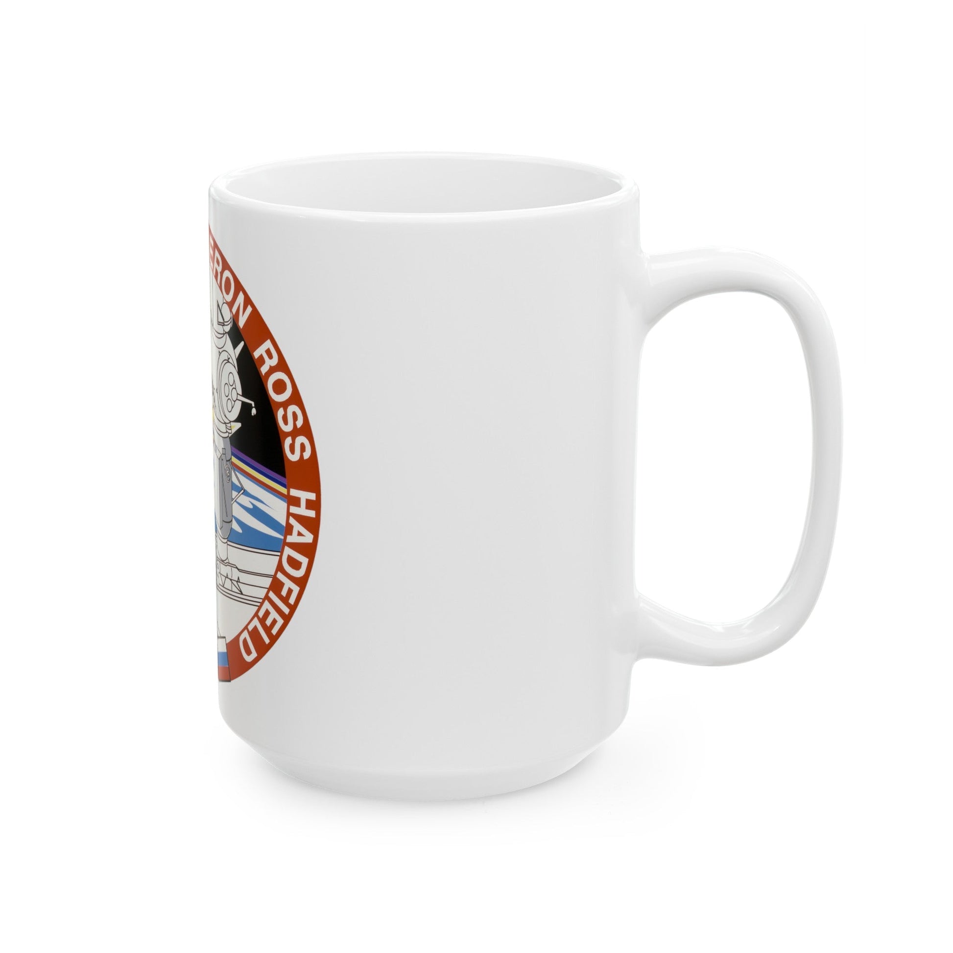 STS 74 (NASA) White Coffee Mug-The Sticker Space