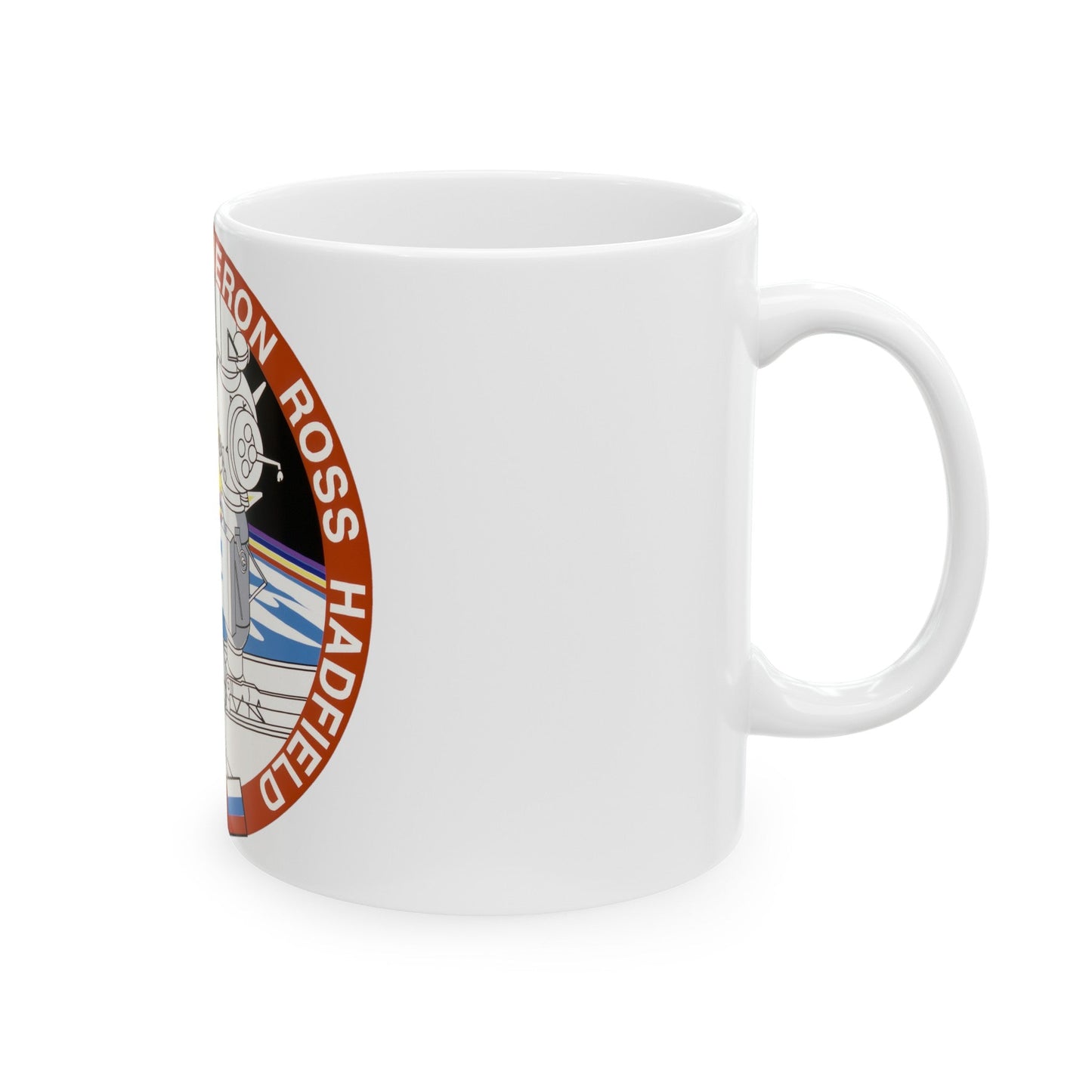 STS 74 (NASA) White Coffee Mug-The Sticker Space