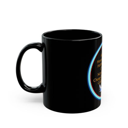 STS 75 (NASA) Black Coffee Mug-The Sticker Space