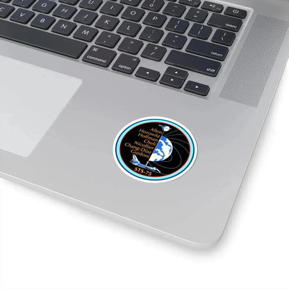 STS 75 (NASA) STICKER Vinyl Kiss-Cut Decal - The Sticker Space