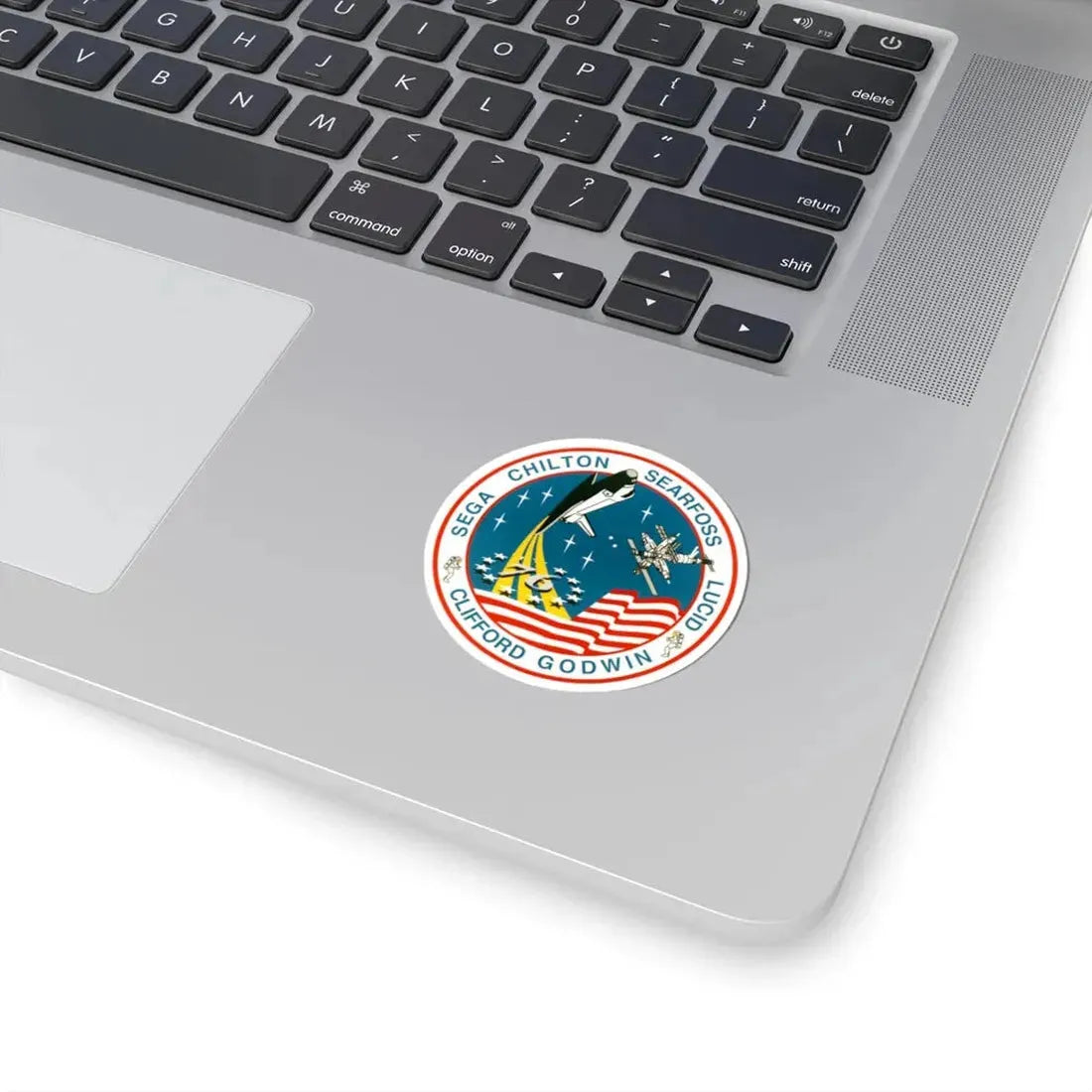 STS 76 (NASA) STICKER Vinyl Kiss-Cut Decal - The Sticker Space