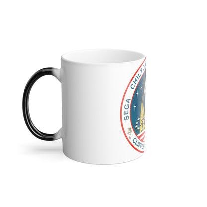 STS 76 Patch NASA - Color Changing Mug 11oz-11oz-The Sticker Space