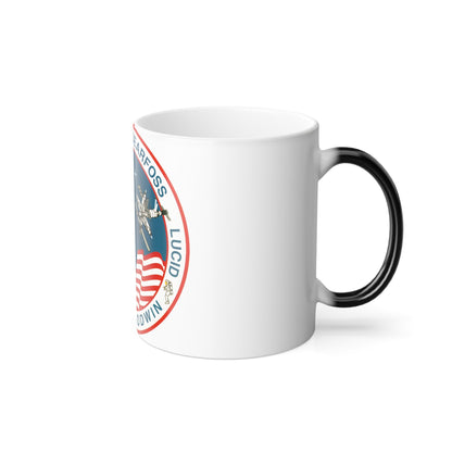 STS 76 Patch NASA - Color Changing Mug 11oz-11oz-The Sticker Space