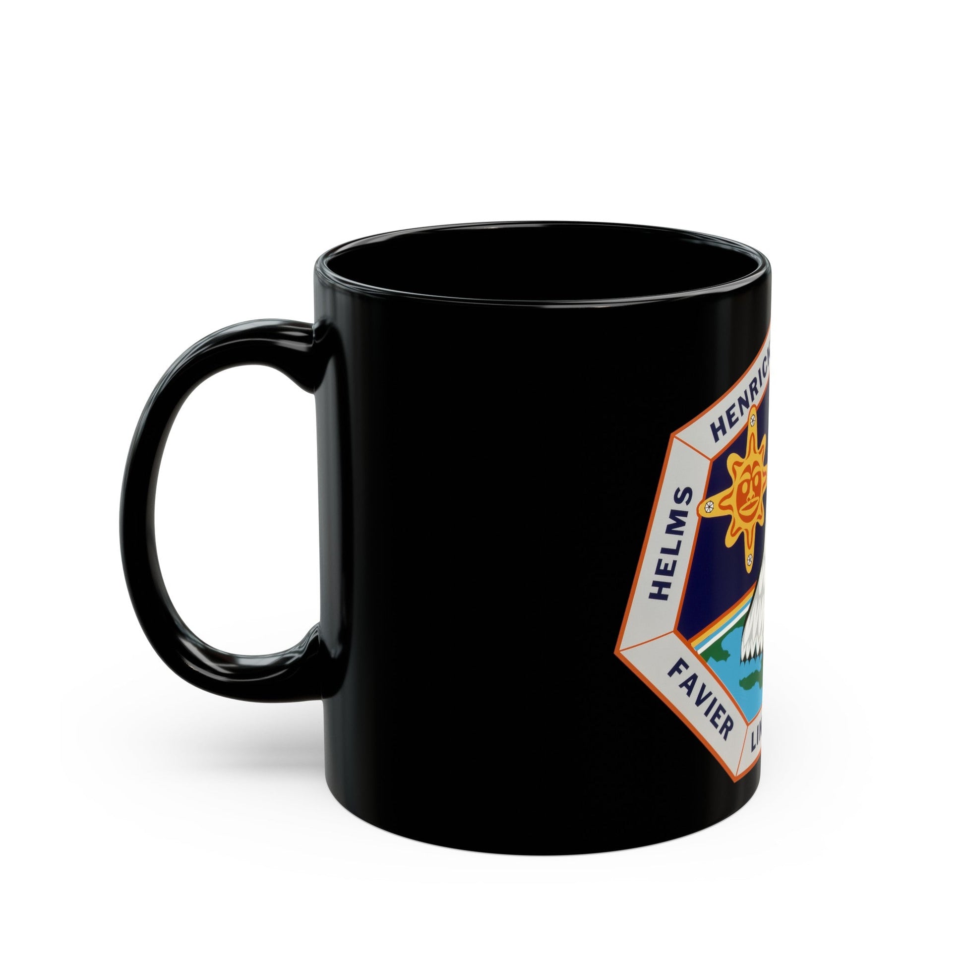 STS 78 (NASA) Black Coffee Mug-The Sticker Space