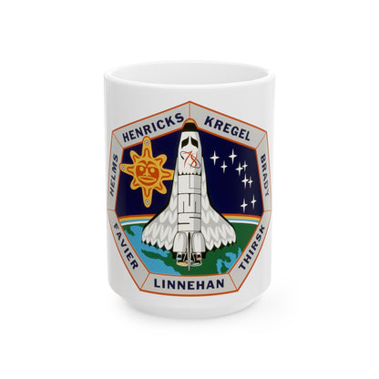 STS 78 (NASA) White Coffee Mug-15oz-The Sticker Space