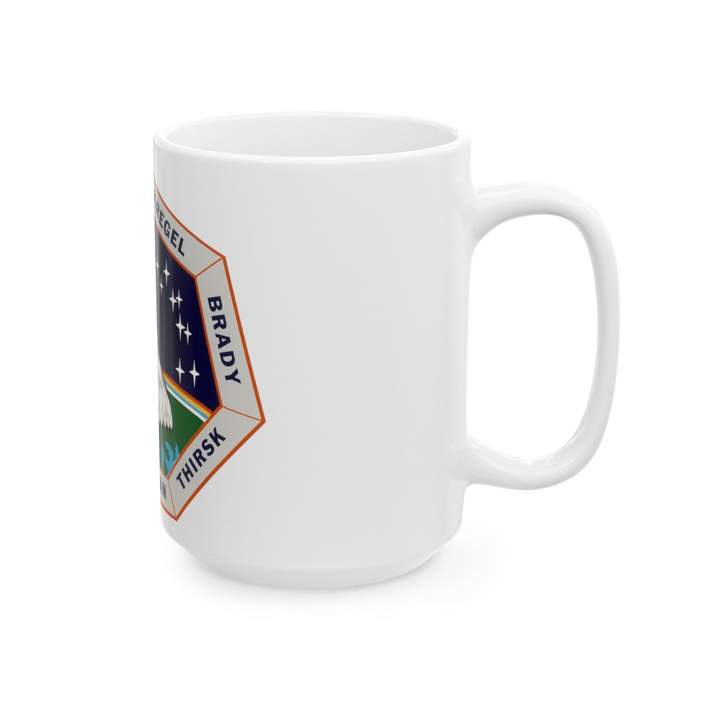 STS 78 (NASA) White Coffee Mug-The Sticker Space