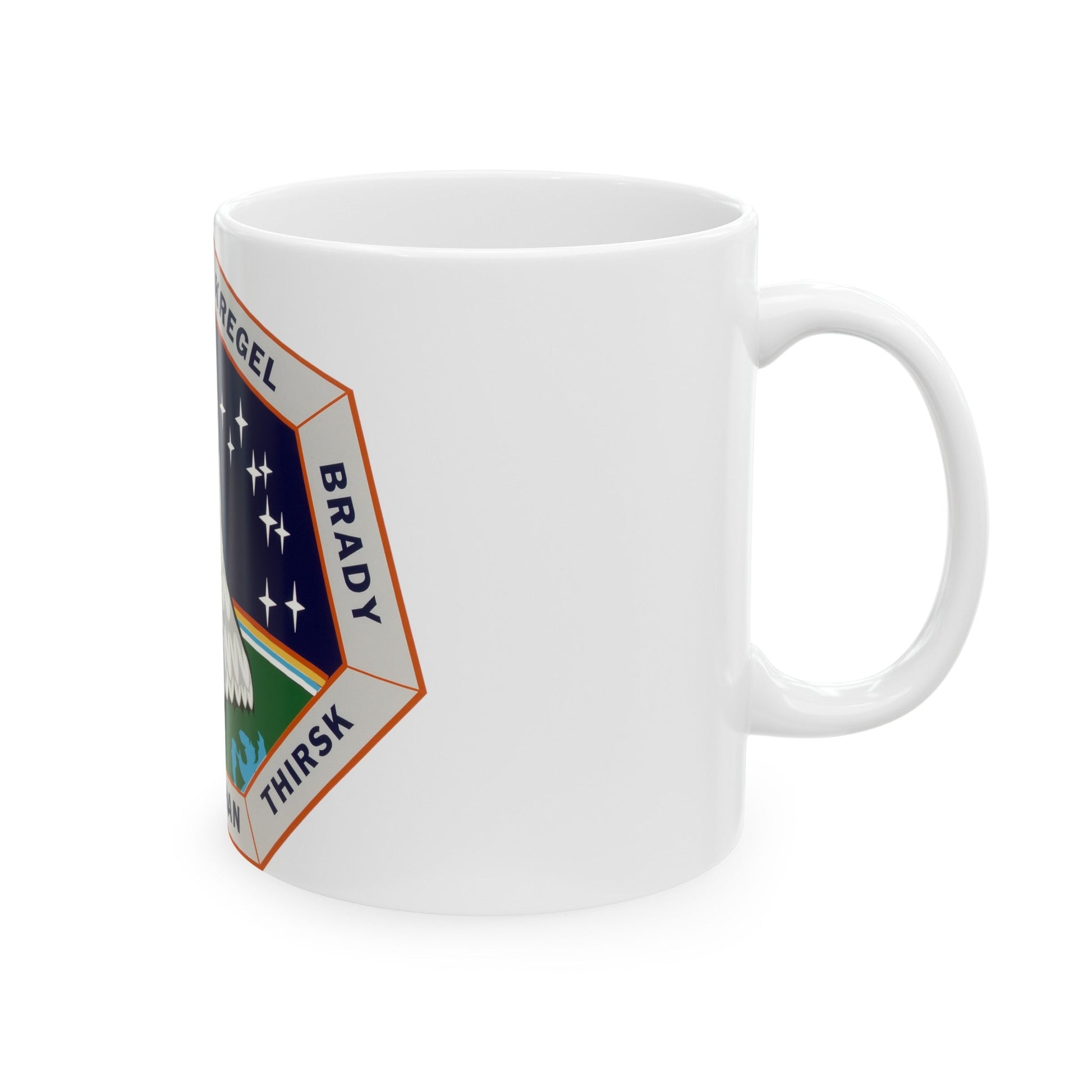 STS 78 (NASA) White Coffee Mug-The Sticker Space