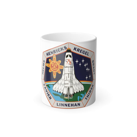 STS 78 Patch NASA - Color Changing Mug 11oz-11oz-The Sticker Space