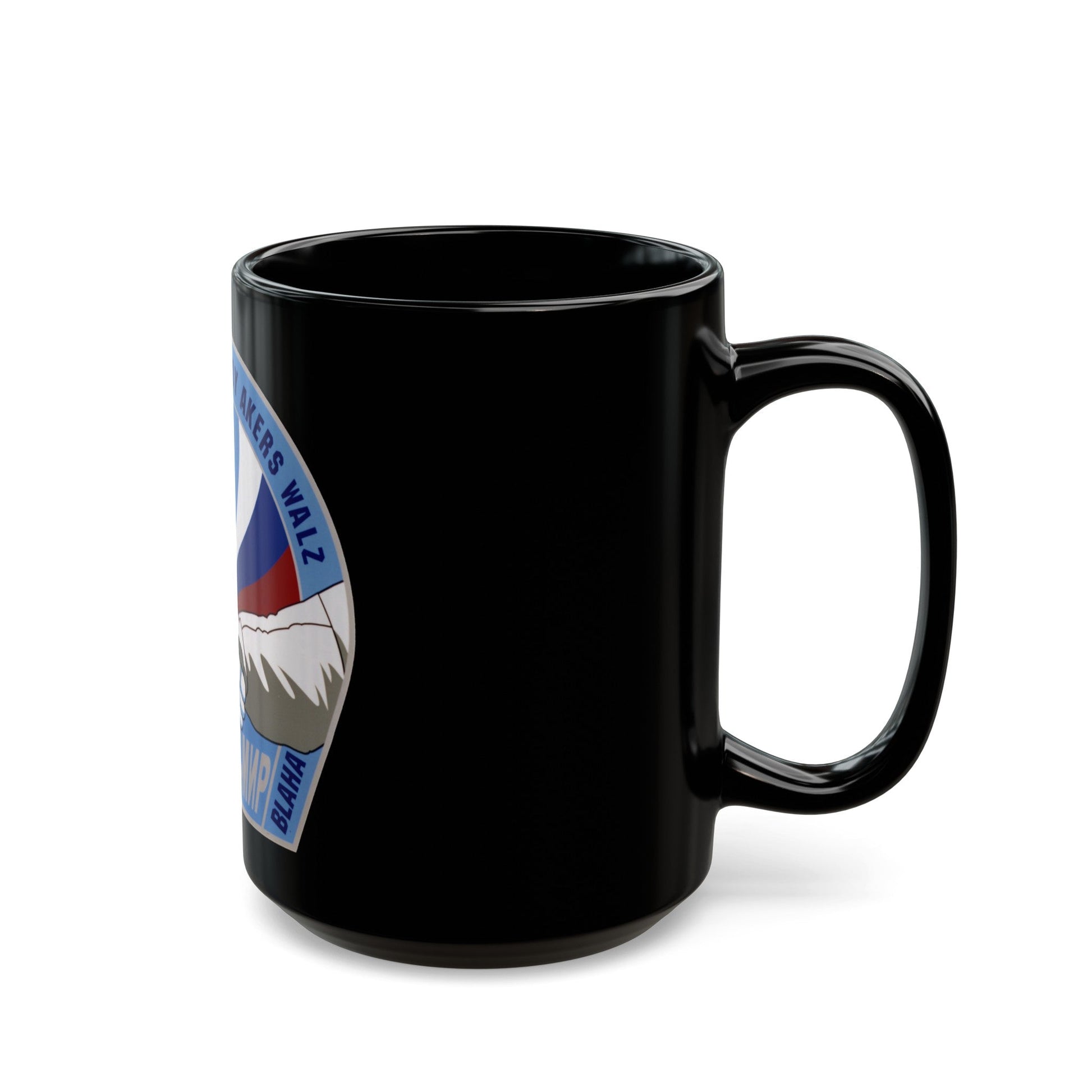 STS 79 (NASA) Black Coffee Mug-The Sticker Space