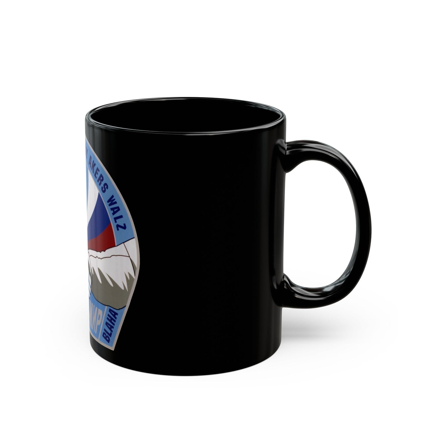 STS 79 (NASA) Black Coffee Mug-The Sticker Space