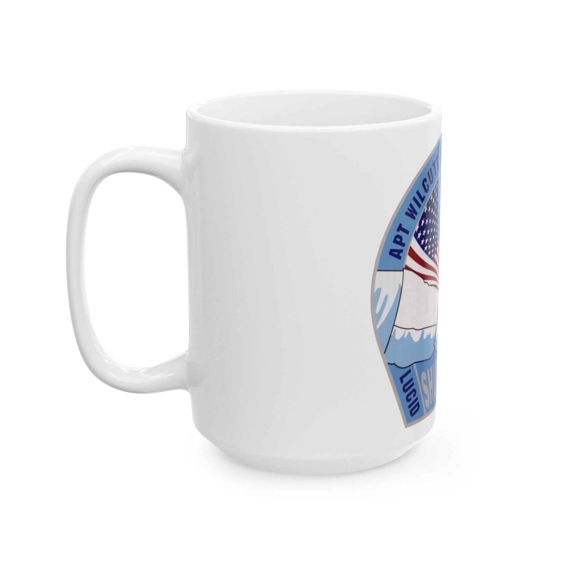 STS 79 (NASA) White Coffee Mug-The Sticker Space