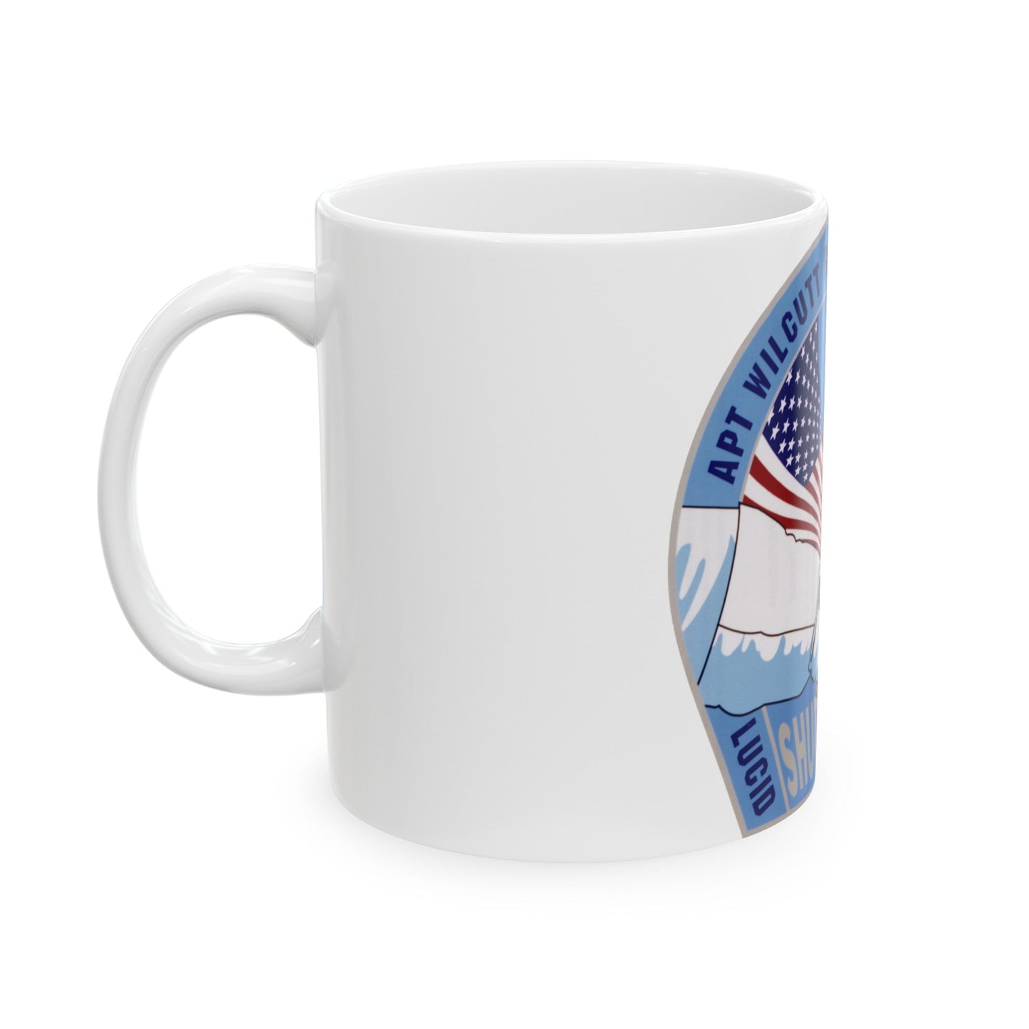 STS 79 (NASA) White Coffee Mug-The Sticker Space