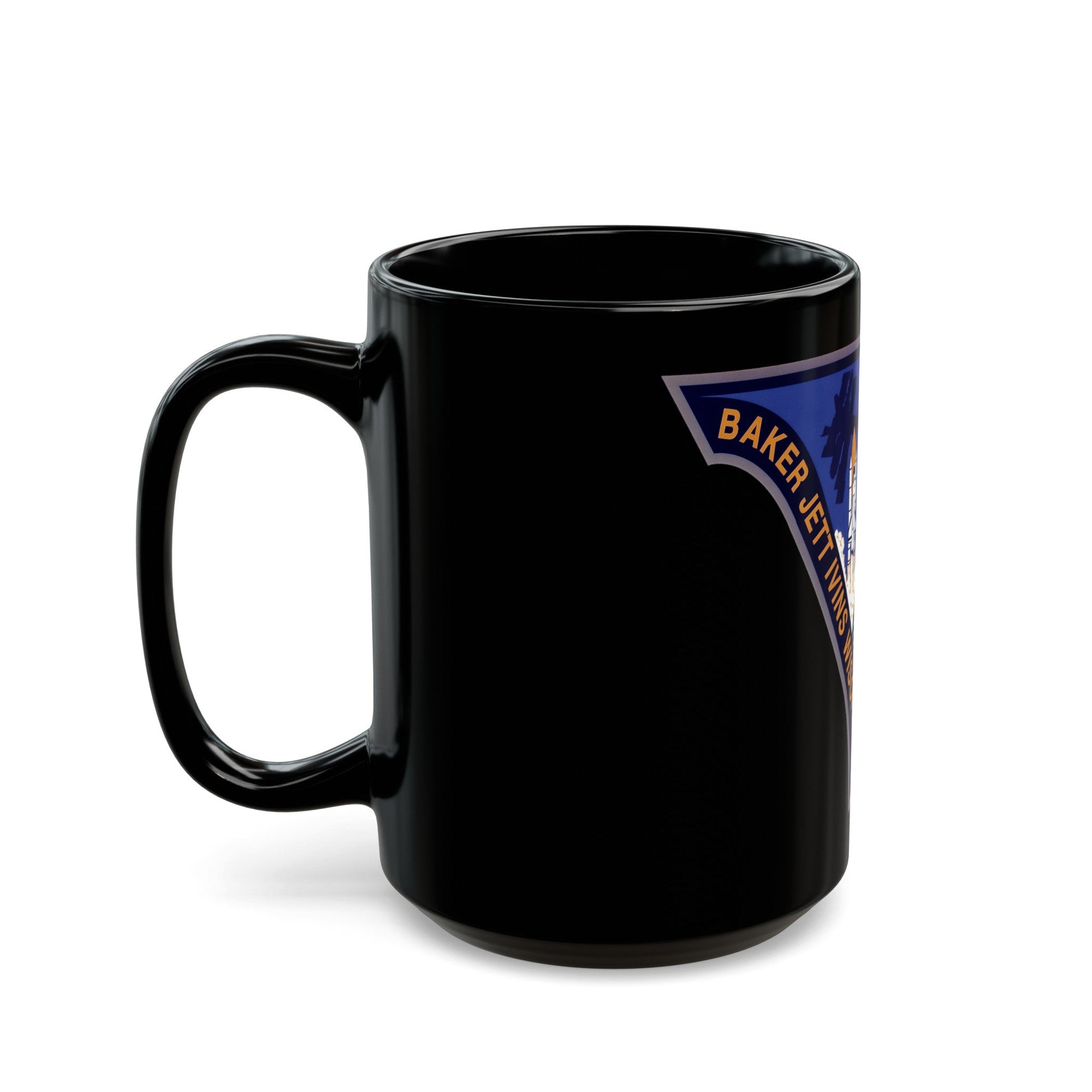 STS 81 (NASA) Black Coffee Mug-The Sticker Space