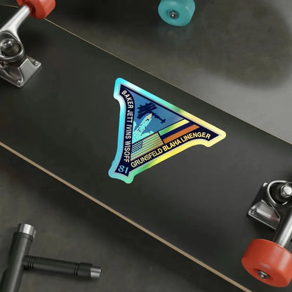 STS 81 (NASA) Holographic STICKER Die-Cut Vinyl Decal - The Sticker Space