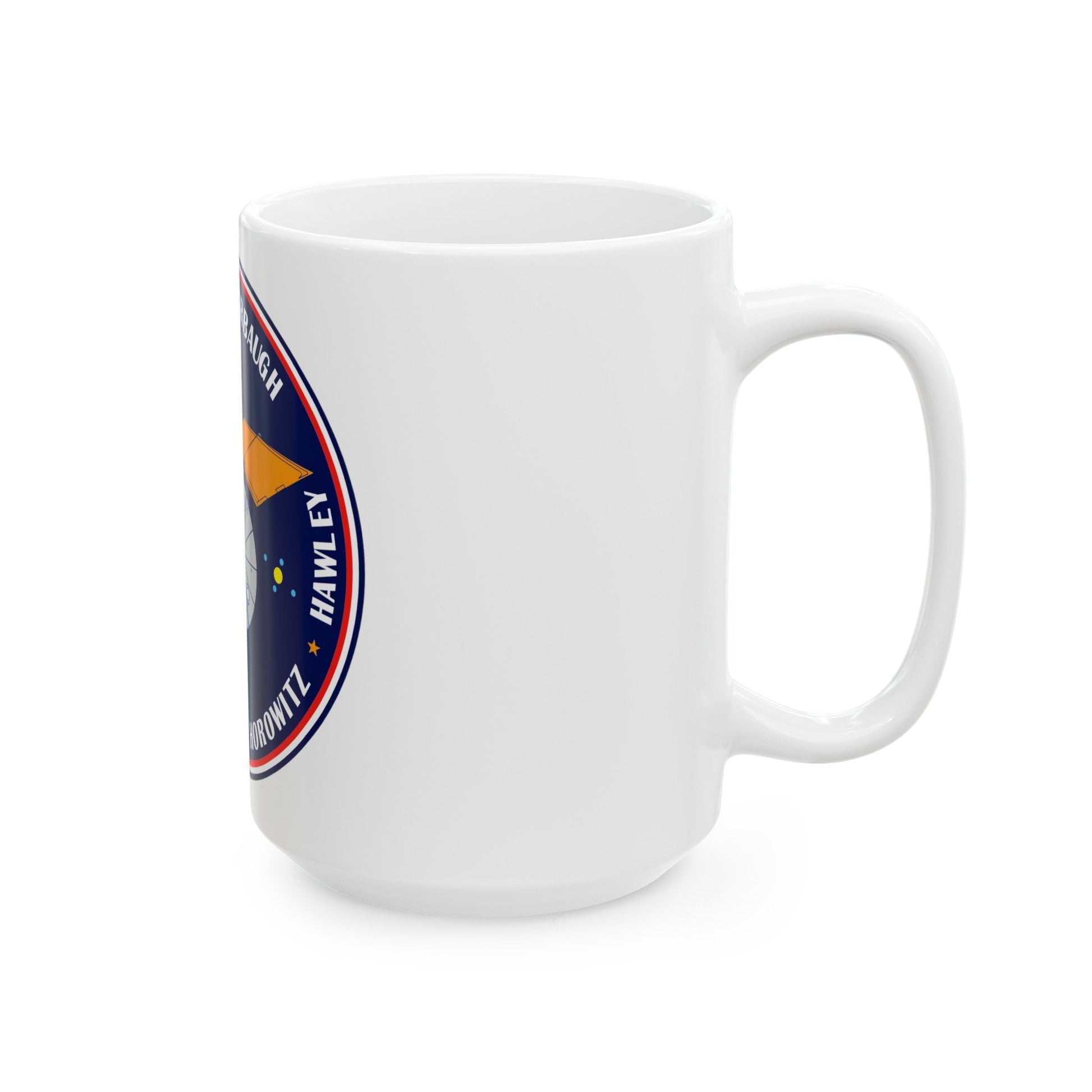 STS 82 (NASA) White Coffee Mug-The Sticker Space