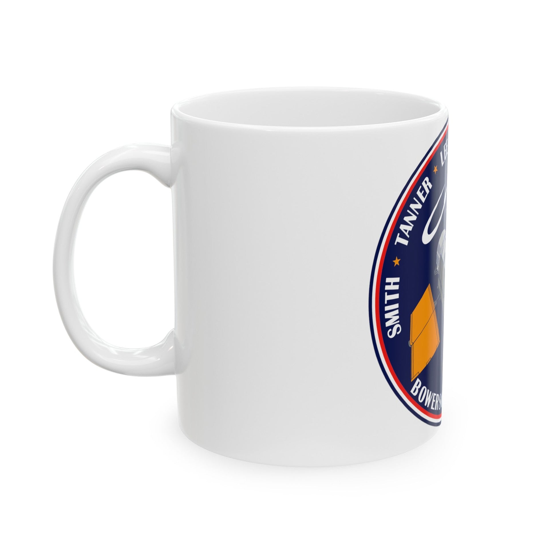 STS 82 (NASA) White Coffee Mug-The Sticker Space