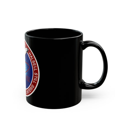 STS 83 (NASA) Black Coffee Mug-The Sticker Space