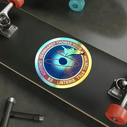 STS 83 (NASA) Holographic STICKER Die-Cut Vinyl Decal - The Sticker Space