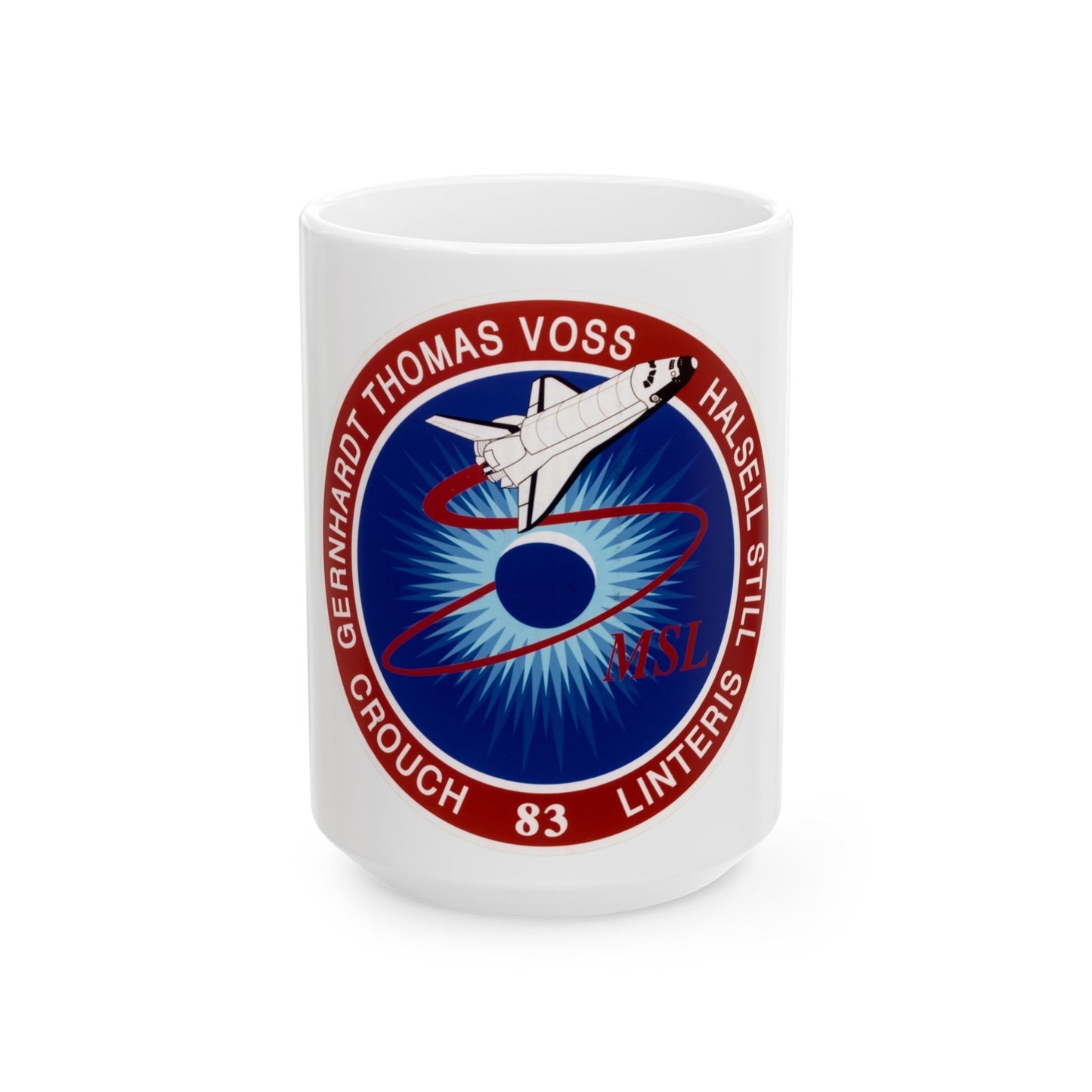 STS 83 (NASA) White Coffee Mug-15oz-The Sticker Space