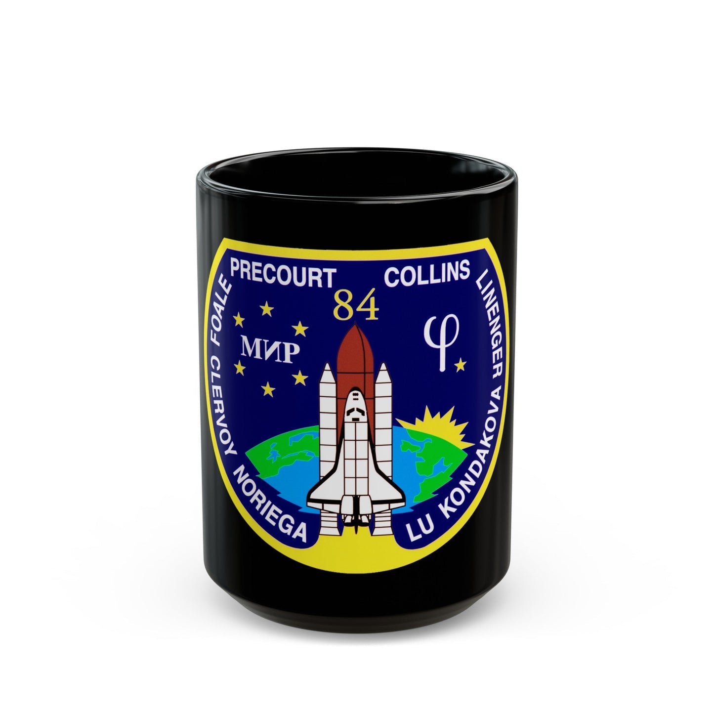 STS 84 (NASA) Black Coffee Mug-15oz-The Sticker Space