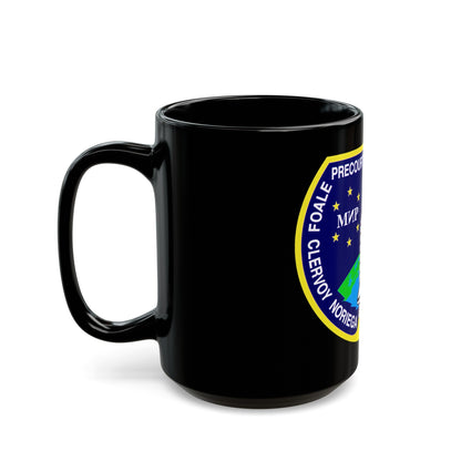 STS 84 (NASA) Black Coffee Mug-The Sticker Space