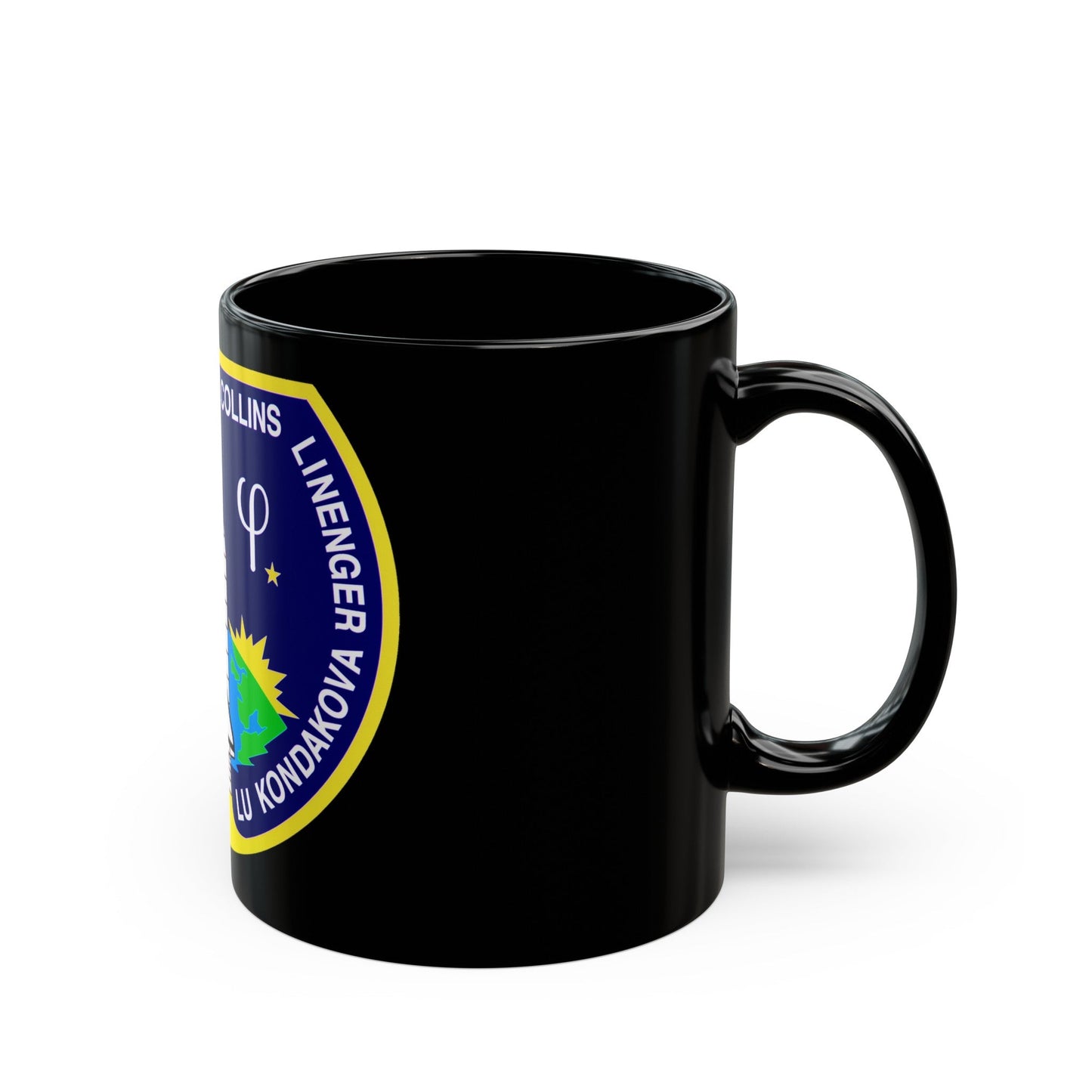 STS 84 (NASA) Black Coffee Mug-The Sticker Space