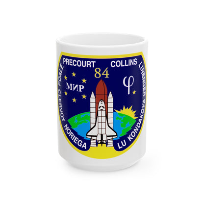 STS 84 (NASA) White Coffee Mug-15oz-The Sticker Space