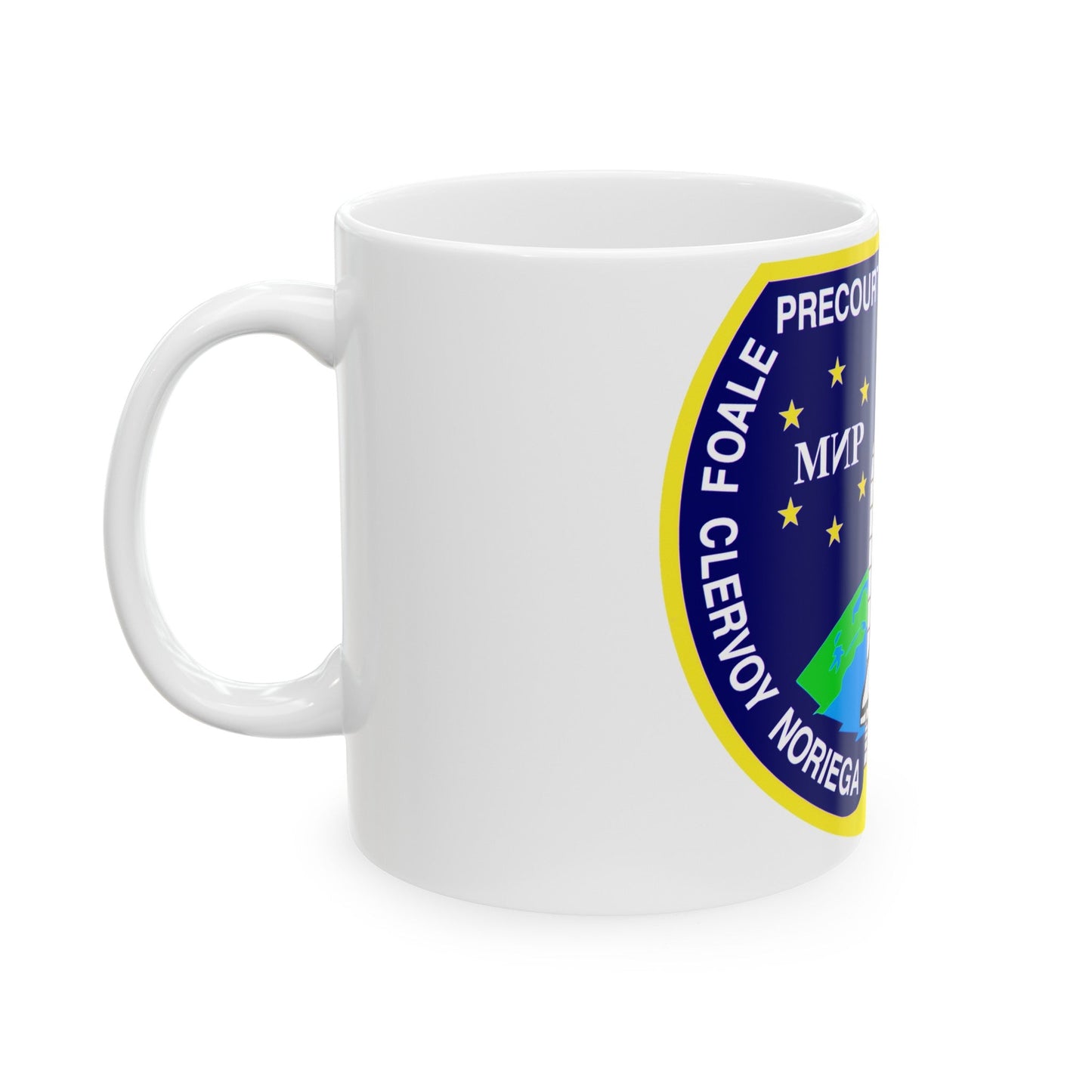 STS 84 (NASA) White Coffee Mug-The Sticker Space