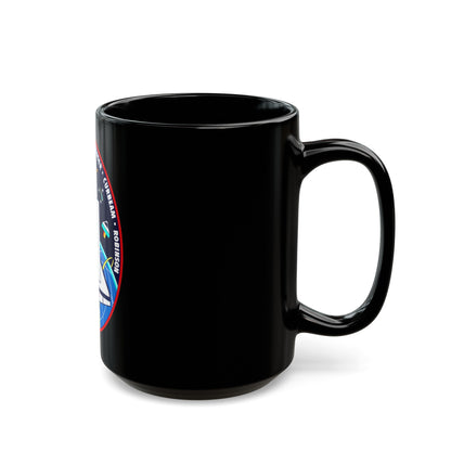 STS 85 (NASA) Black Coffee Mug-The Sticker Space