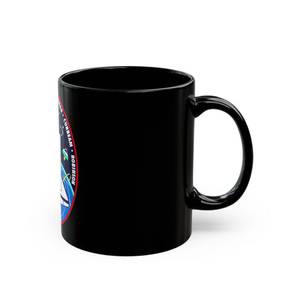 STS 85 (NASA) Black Coffee Mug-The Sticker Space