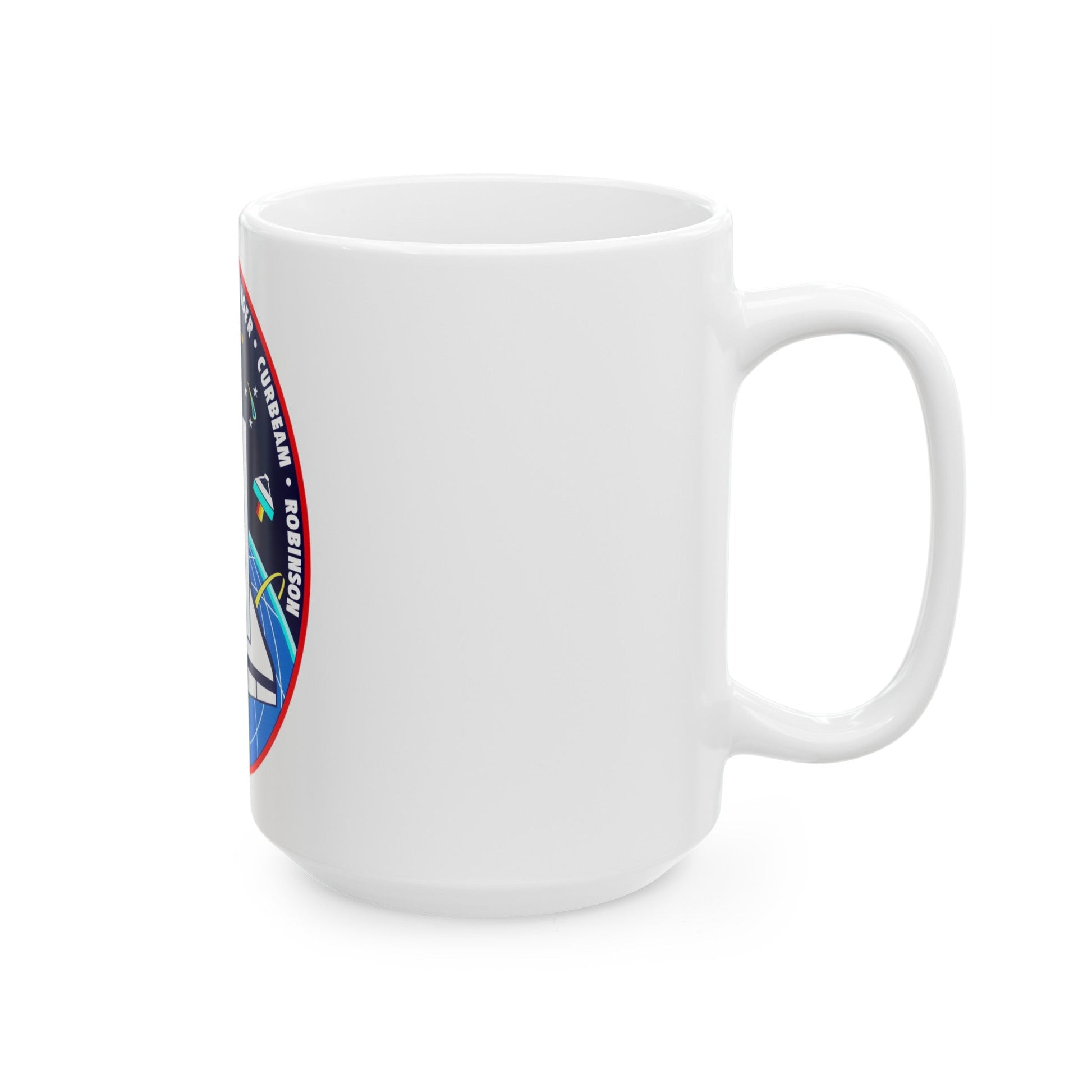 STS 85 (NASA) White Coffee Mug-The Sticker Space