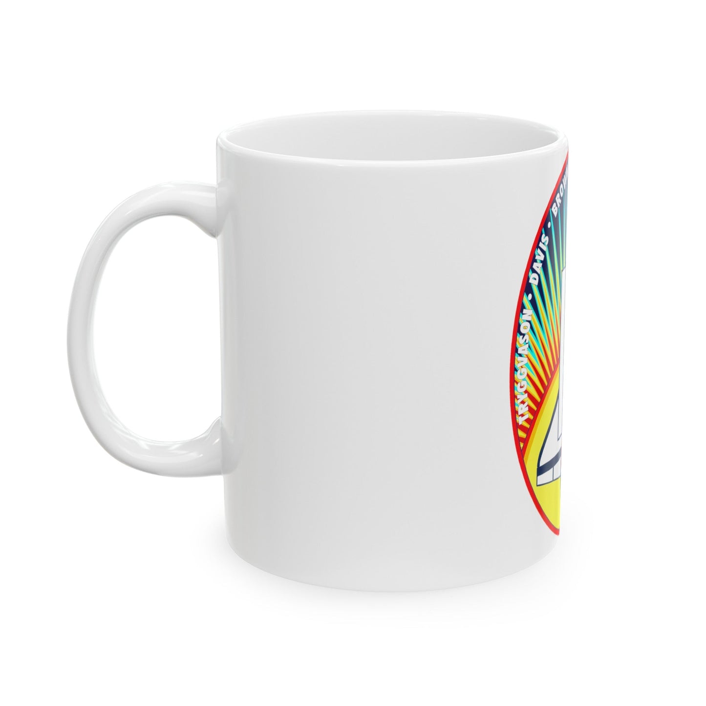 STS 85 (NASA) White Coffee Mug-The Sticker Space