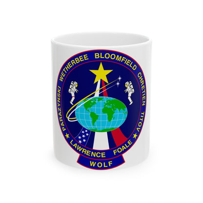 STS 86 (NASA) White Coffee Mug-11oz-The Sticker Space