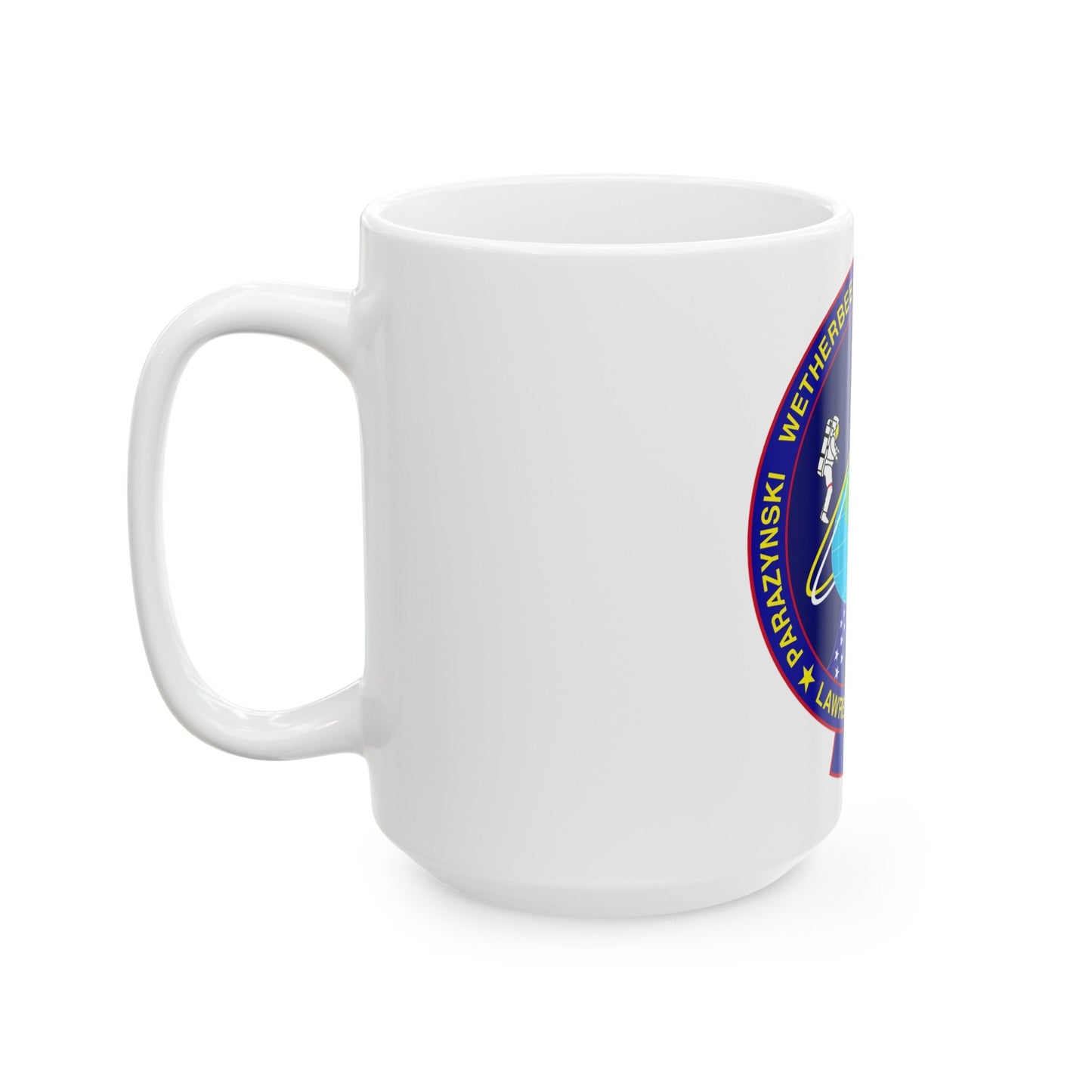 STS 86 (NASA) White Coffee Mug-The Sticker Space