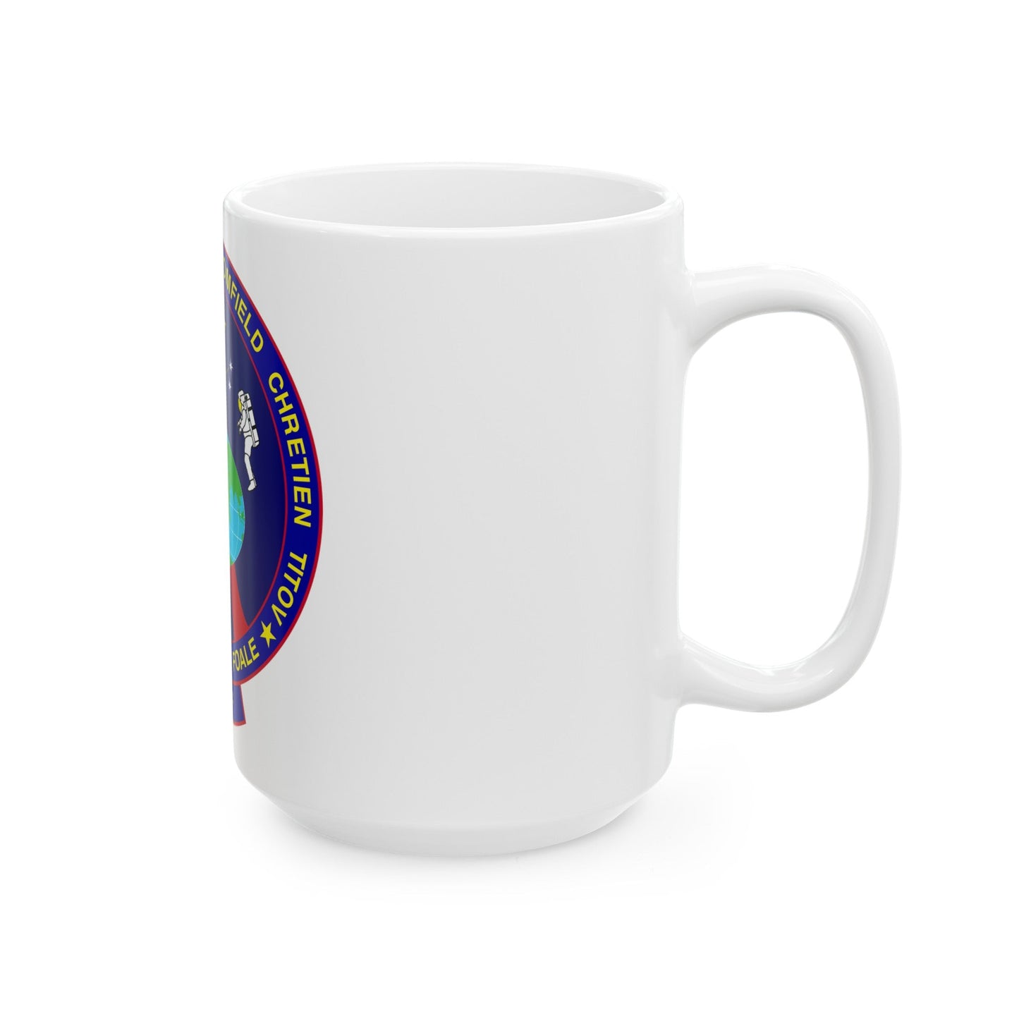 STS 86 (NASA) White Coffee Mug-The Sticker Space