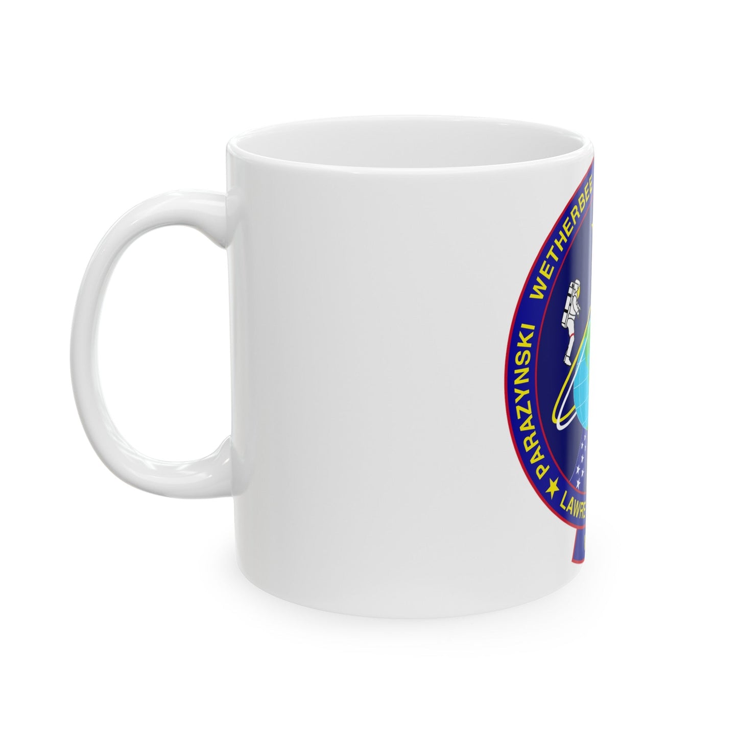 STS 86 (NASA) White Coffee Mug-The Sticker Space