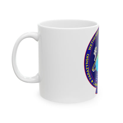 STS 86 (NASA) White Coffee Mug-The Sticker Space