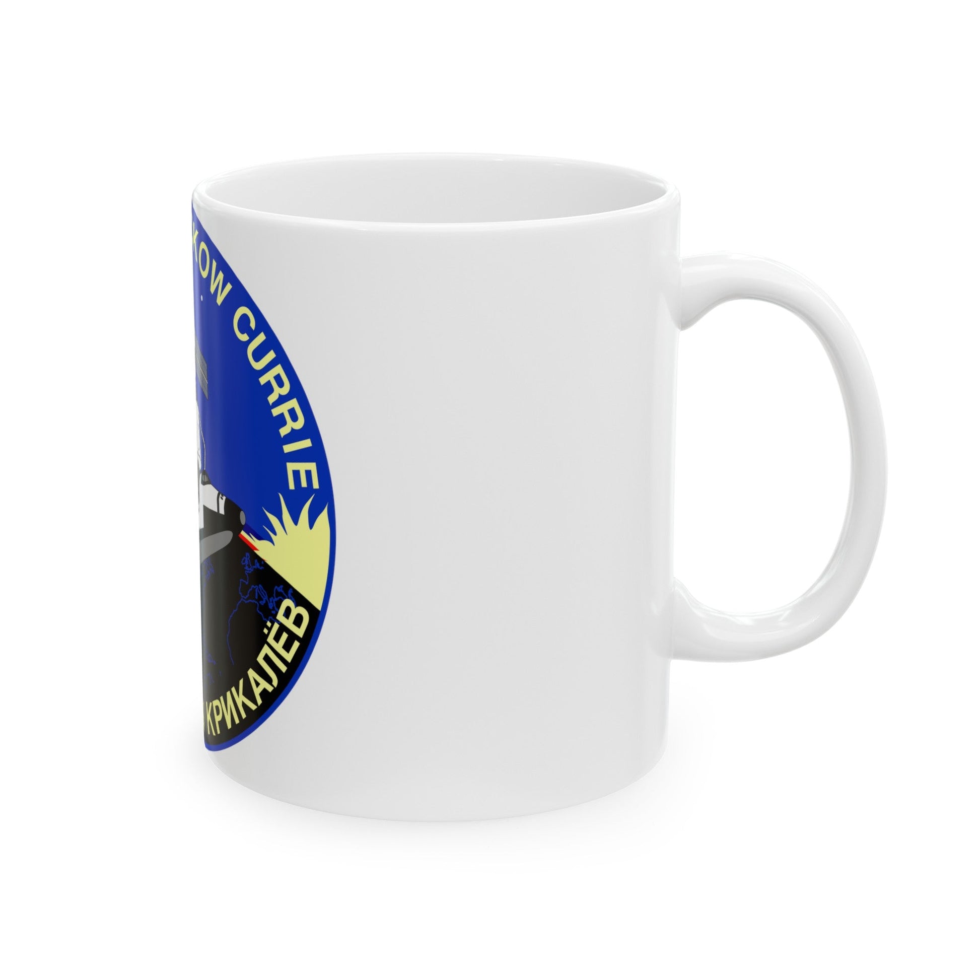 STS 88 (NASA) White Coffee Mug-The Sticker Space