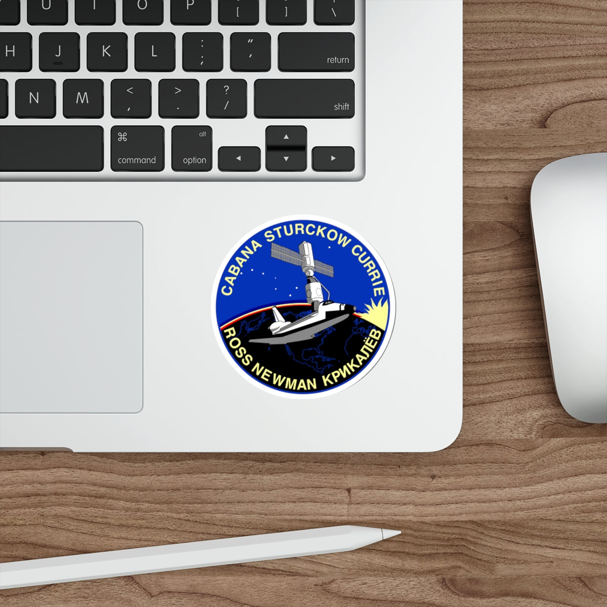 STS 88 Patch NASA STICKER Vinyl Die-Cut Decal-The Sticker Space