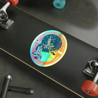 STS 89 (NASA) Holographic STICKER Die-Cut Vinyl Decal - The Sticker Space