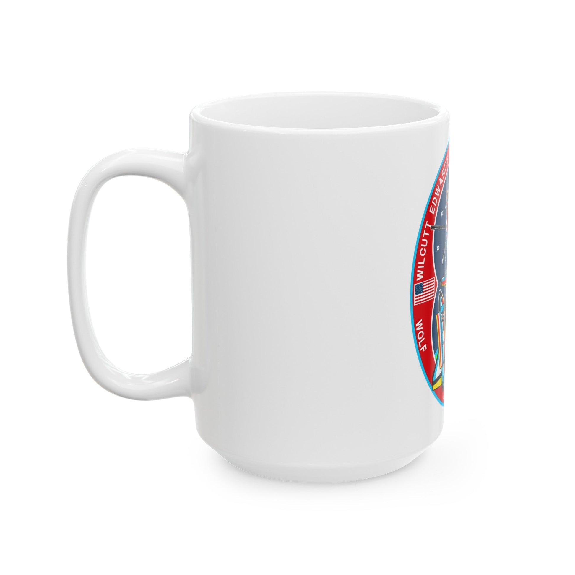 STS 89 (NASA) White Coffee Mug-The Sticker Space