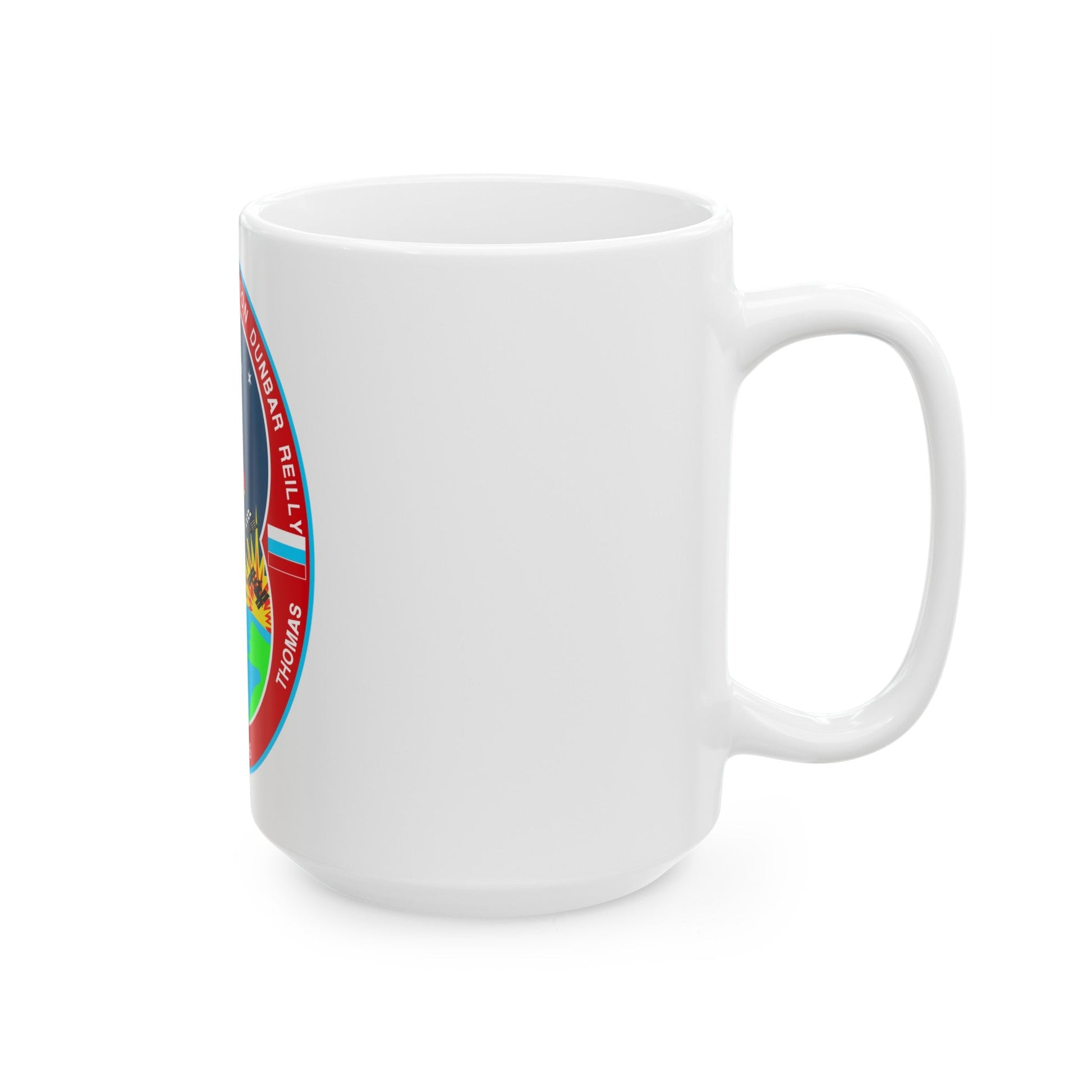 STS 89 (NASA) White Coffee Mug-The Sticker Space