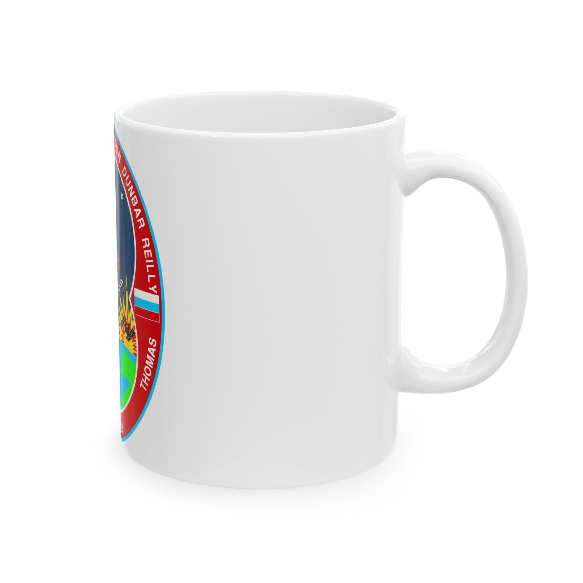 STS 89 (NASA) White Coffee Mug-The Sticker Space