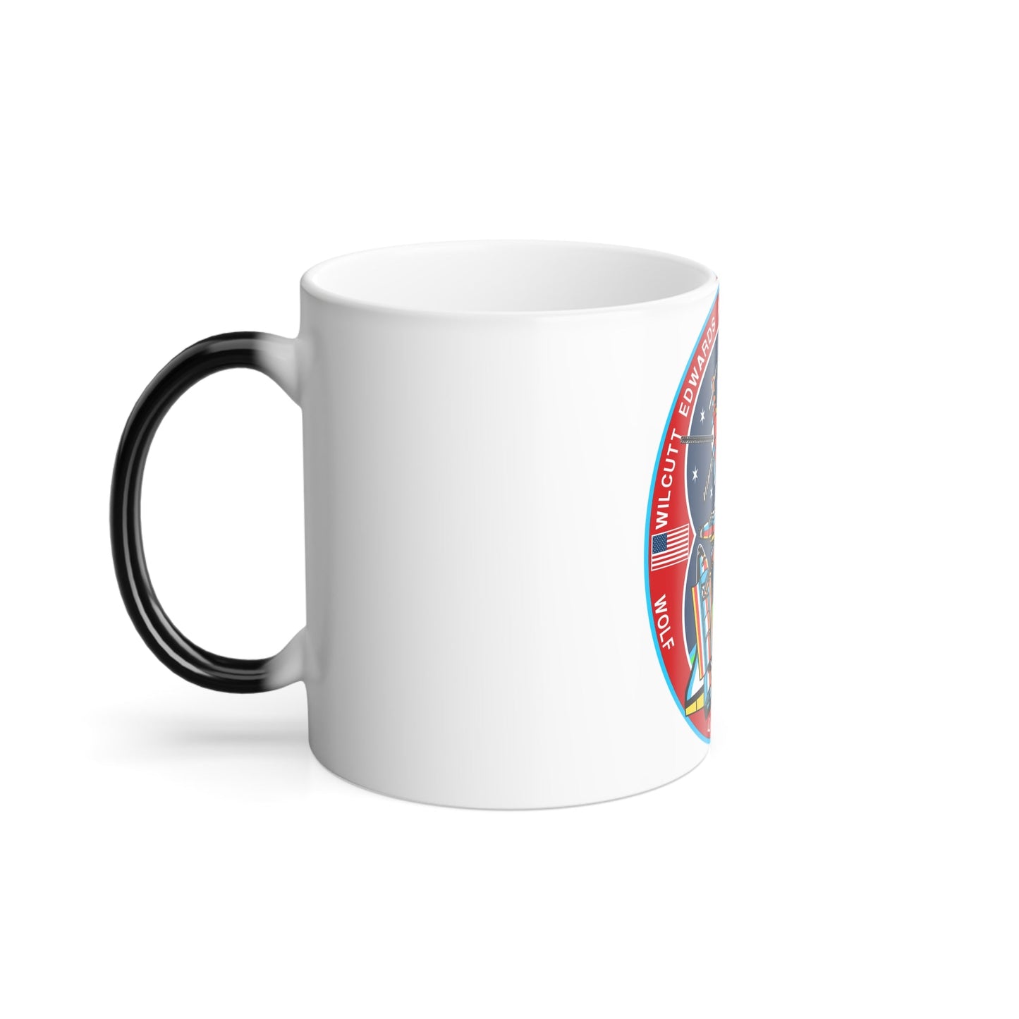 STS 89 Patch NASA - Color Changing Mug 11oz-11oz-The Sticker Space