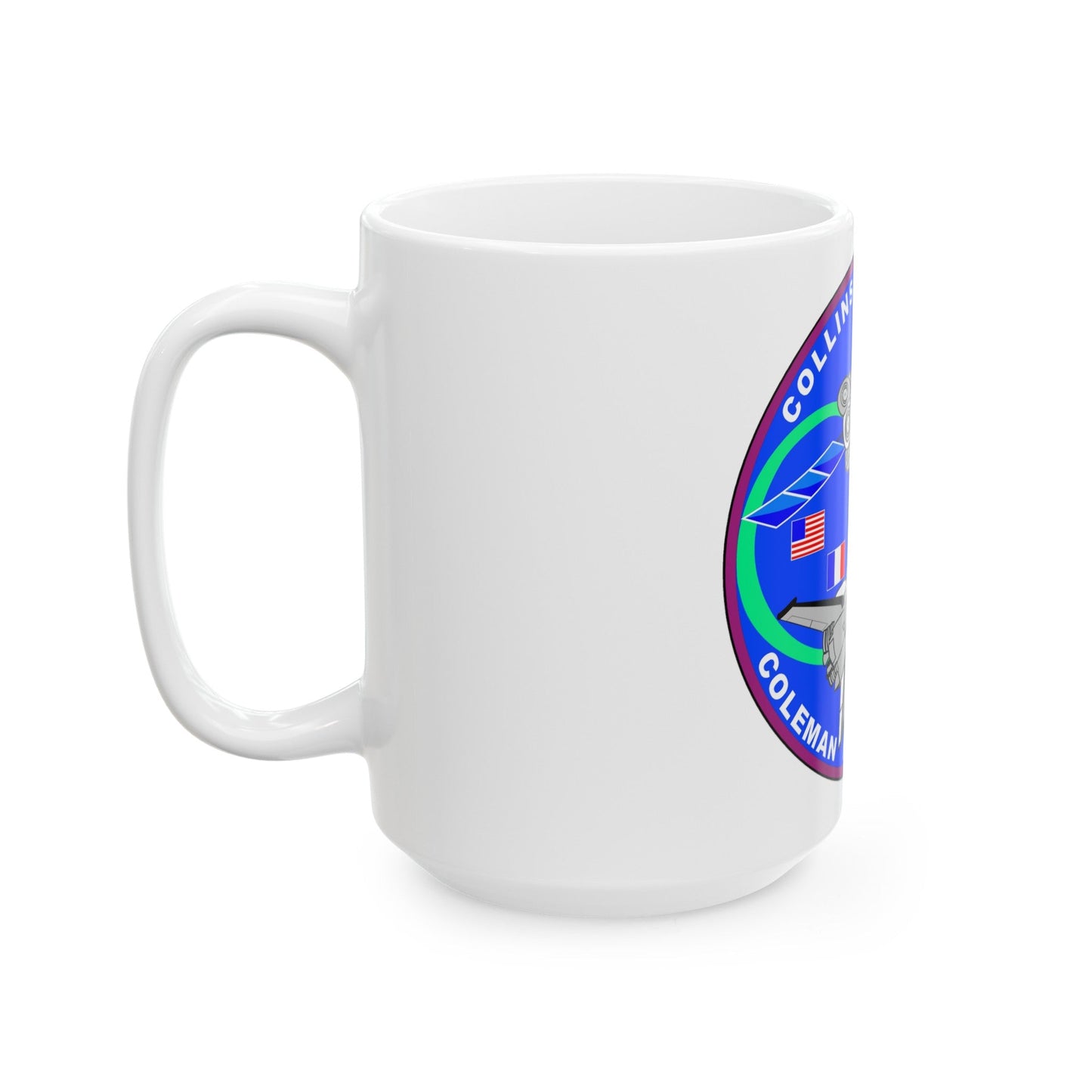 STS 93 (NASA) White Coffee Mug-The Sticker Space